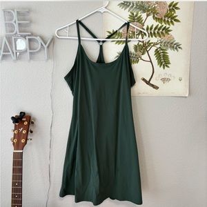 Evergreen OutDoor Voices Dress